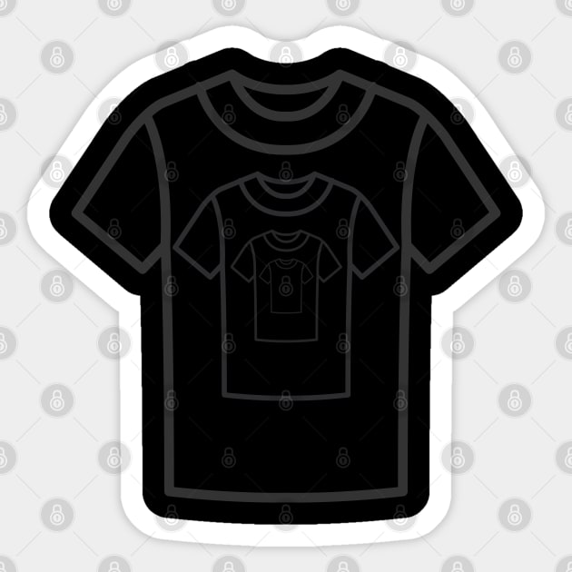 T-shirt Inception Sticker by Wear Dinkum715